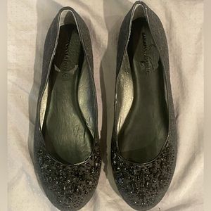 Banana Republic Flats, Women's size 8, Sparkle Toes